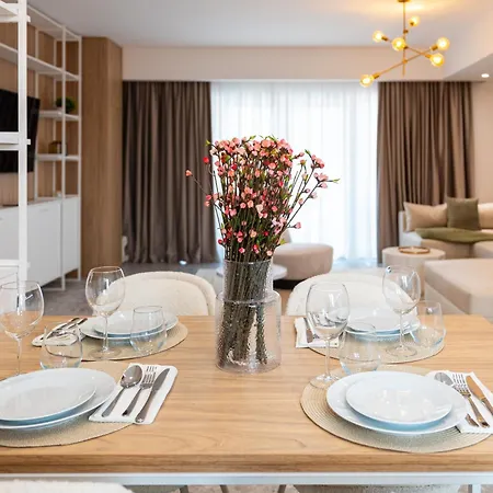 Lyra New Boutique Building Apartment With Parking & Terrace * 부쿠레슈티