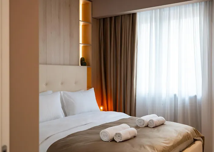 Lyra New Boutique Building Apartment With Parking & Terrace * Bucureşti