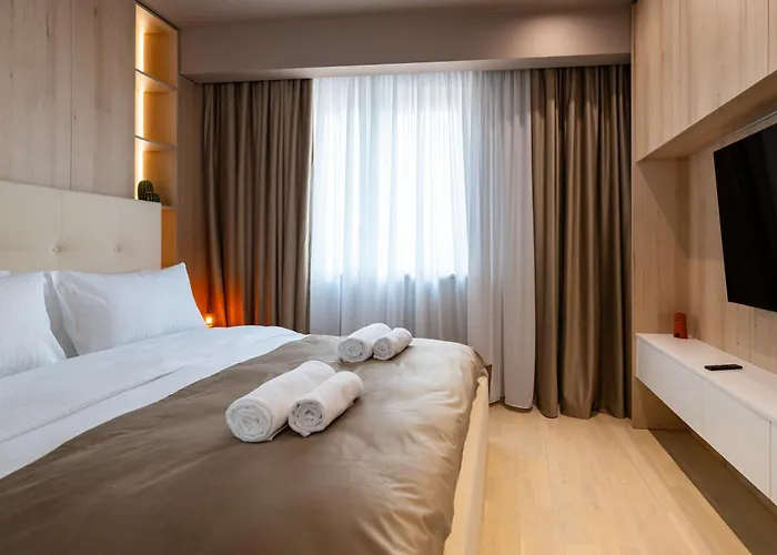 Lyra New Boutique Building Apartment With Parking & Terrace * Bucureşti