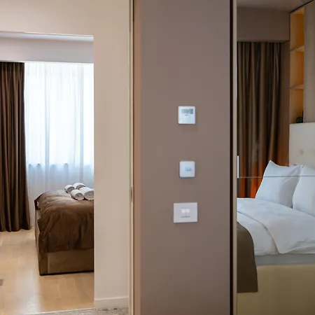 Lyra New Boutique Building With Terrace And Private Parking Apartament Bukareszt